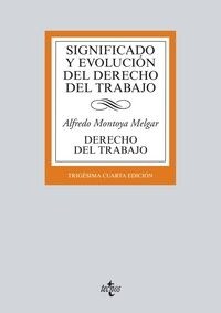 SIGNIFICADO Y EVOLUCION DEL DERECHO DEL TRABAJO (Book)