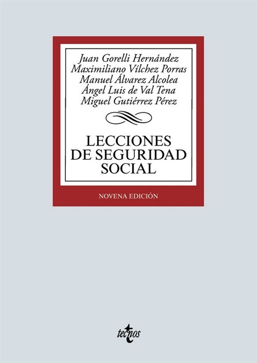 LECCIONES DE SEGURIDAD SOCIAL (Paperback)