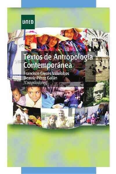 TEXTOS DE ANTROPOLOGIA CONTEMPORANEA (Book)