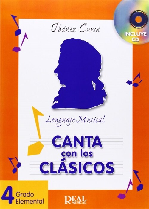CANTA CON LOS CLASICOS 4 CD GRADO ELEMENTAL (Book)