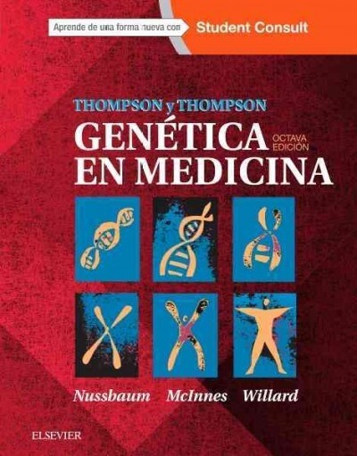 THOMPSON & THOMPSON. GENETICA EN MEDICINA + STUDENTCONSULT ( (Book)