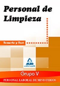 PERSONAL DE LIMPIEZA, PERSONAL LABORAL, GRUPO V, MINISTERIOS (Book)