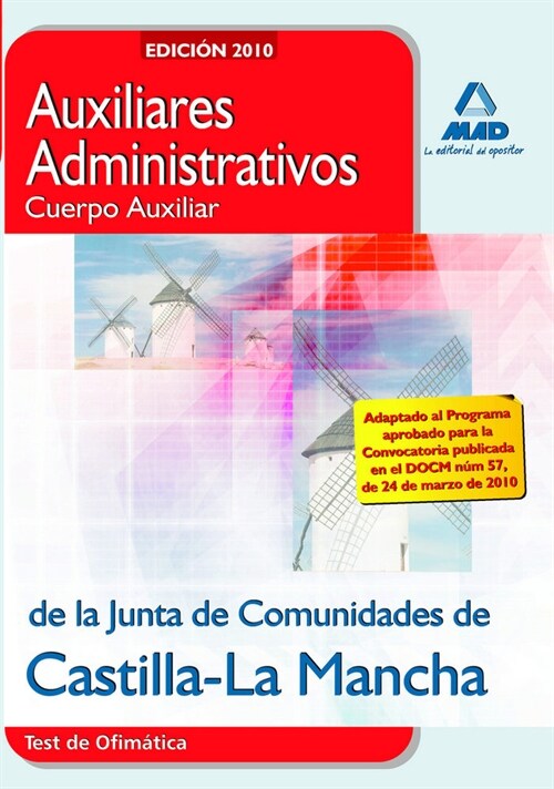 AUXILIARES ADMINISTRATIVOS, CUERPO AUXILIAR, JUNTA DE COMUNI (Book)