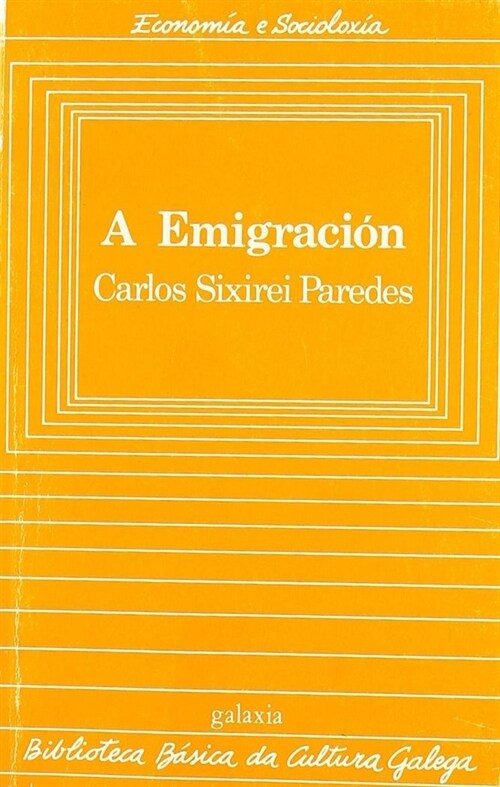 A EMIGRACION (Paperback)