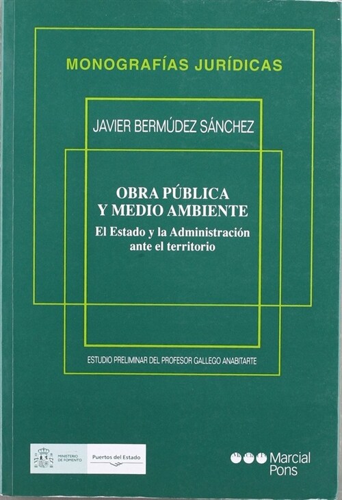 OBRA PUBLICA Y MEDIO AMBIENTE (Book)