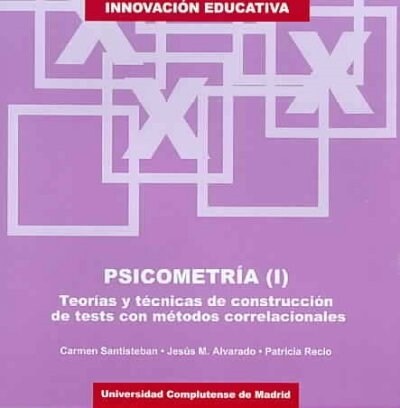PSICOMETRIA (I). TEORIAS Y TECNICAS DE (Book)