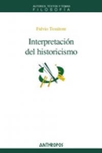 INTERPRETACION DEL HISTORICISMO (Book)