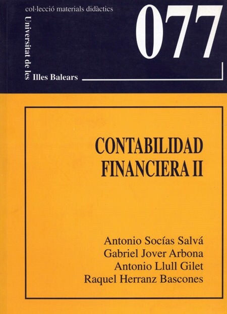 CONTABILIDAD FINANCIERA II (Book)