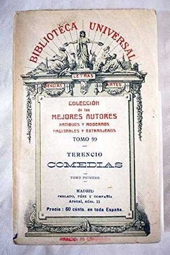 TERENCIO. COMEDIAS (Book)