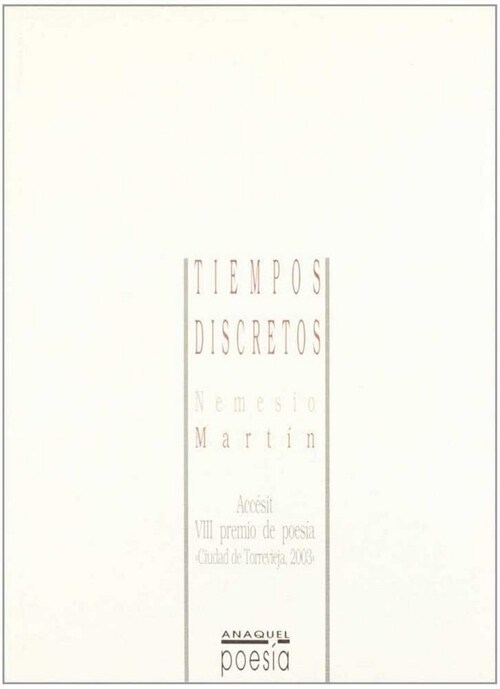 TIEMPOS DISCRETOS (Paperback)