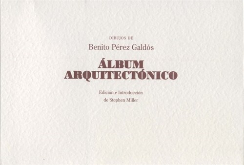 ALBUM ARQUITECTONICO (Book)