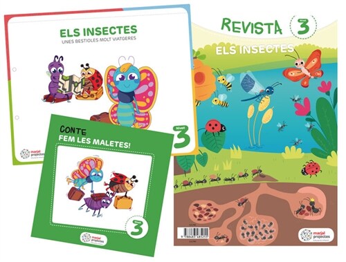 INSECTES 5ANOS EI VALENCIA 19 BESTIOLES MOLT VIATGERES (Paperback)