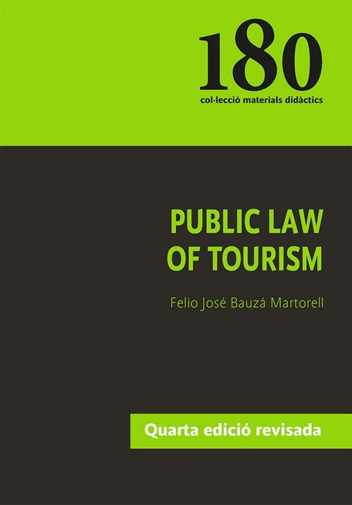 PUBLIC LAW OF TOURISM (Other Book Format)