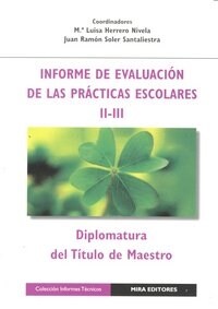 INFORME DE EVALUACION PRACTICAS ESCOLARES II-III (Book)