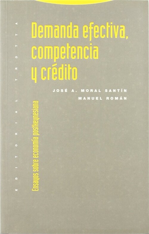 DEMANDA EFECTIVA COMPETENCIA Y CREDITO (Book)