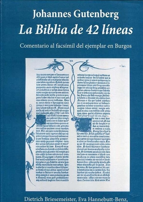 LIBRO ESTUDIO DE LA BIBLIA DE GUTENBERG (Book)