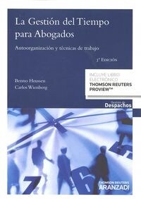 GESTION DEL TIEMPO PARA ABOGADOS AUTOORGANIZACION TECNICAS (Paperback)