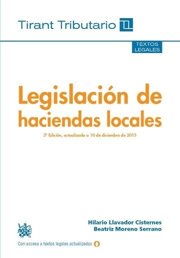 LEGISLACION DE HACIENDAS LOCALES 3ª EDICION 2016 (Paperback)