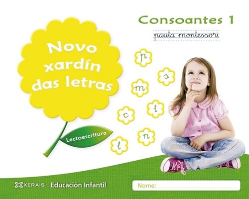 NOVO XARDIN DAS LETRAS CONSOANTES 1 PAUTA 17 GALICIA EI (Book)