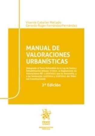 MANUAL DE VALORACIONES URBANISTICAS 2ª ED. 2017 (Paperback)