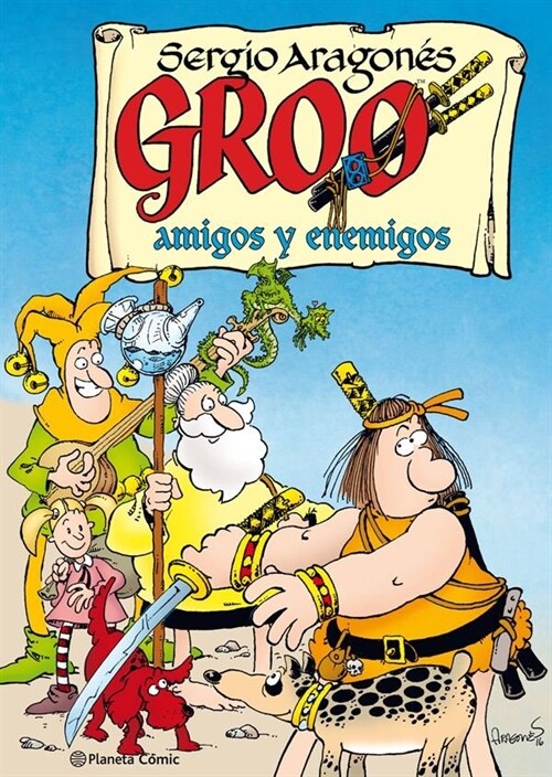 GROO AMIGOS Y ENEMIGOS (Hardcover)