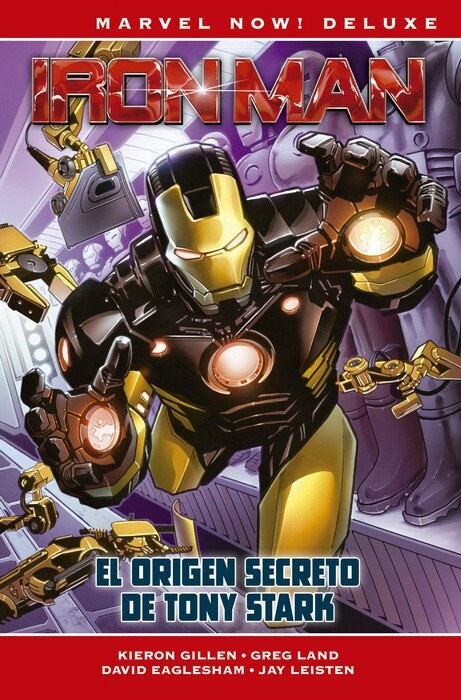 MARVEL NOW DELUXE IRON MAN DE KIERON GILLEN (Hardcover)