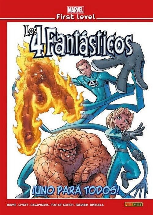 MARVEL FIRST LEVEL 15 LOS 4 FANTASTICOS UNO PARA TODOS (Book)