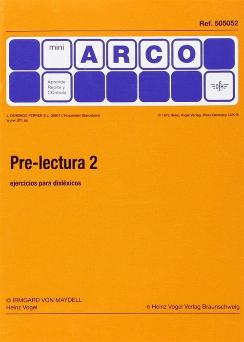 PRE LECTURA 2 MINI ARCO (Book)