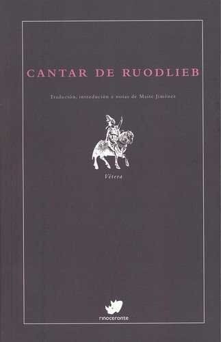 CANTAR DE RUODLIEB (Paperback)