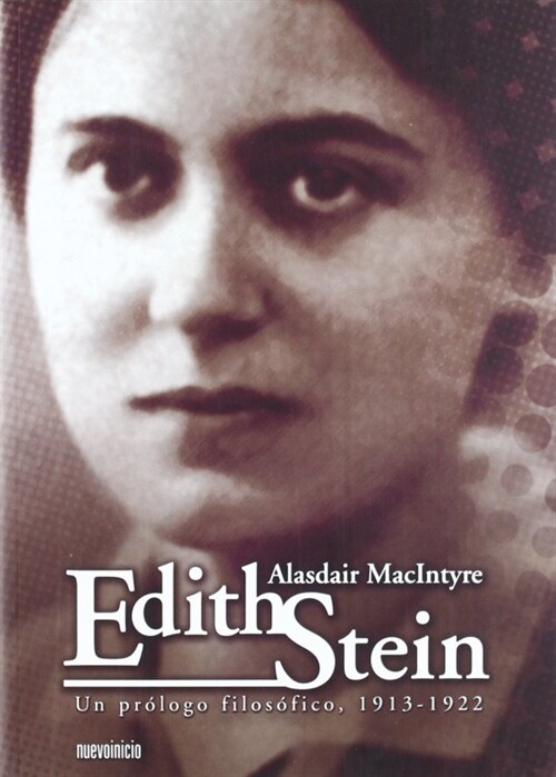 EDITH STEIN. UN PROLOGO FILOSOFICO 1913-1922 (Book)