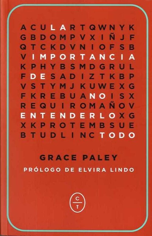 IMPORTANCIA DE NO ENTENDERLO TODO,LA (Paperback)