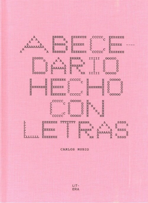 ABECEDARIO HECHO CON LETRAS (Hardcover)