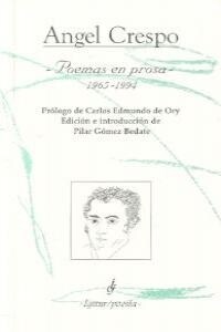 POEMAS EN PROSA 1965-1994 (Paperback)
