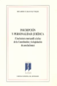 INSCRIPCION Y PERSONALIDAD JURIDICA (Paperback)