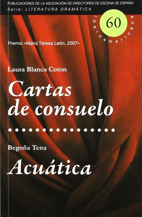 CARTAS DE CONSUELO ; ACUATICA (Book)