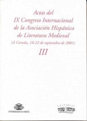 ACTAS DEL IX CONGRESO INTERNACIONAL DE LA ASOCIACION HISPANI (Book)