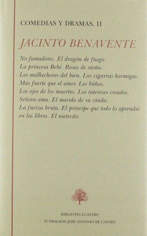JACINTO BENAVENTE II COMEDIAS Y DRAMAS II (Book)