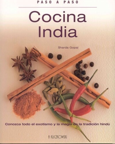 COCINA INDIA PASO A PASO (Book)