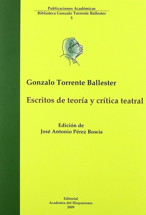 ESCRITOS DE TEORIA Y CRITICA TEATRAL (Book)