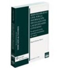 RESPONSABILIDAD CIVIL POR LA INFORMACION DIVULGADA POR LAS S (Paperback)