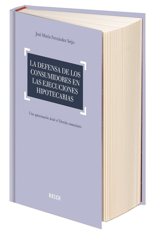 DEFENSA DE LOS CONSUMIDORES EN LAS EJECUCIONES HIPOTECARIAS (Book)