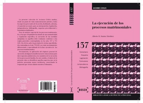 EJECUCION DE LOS PROCESOS MATRIMONIALES,LA (Paperback)