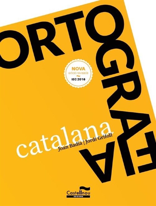 ORTOGRAFIA CATALANA (Book)