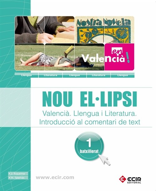 NOU EL.LIPSI - VALENCIA - LLENGUA I LITERATURA, INTRODUCCIO (Book)