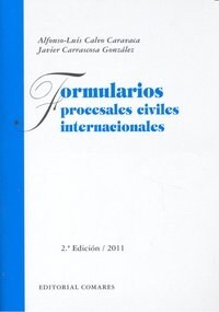FORMULARIOS PROCESALES CIVILES INTERNACIONALES 2ªED (Book)