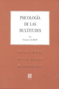 PSICOLOGIA DE LAS MULTITUDES (Book)