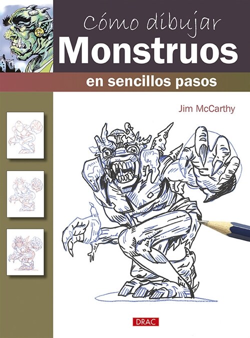 COMO DIBUJAR MONSTRUOS EN SENCILLOS PASOS (Book)