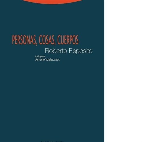 PERSONAS COSAS CUERPOS (Book)
