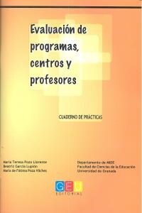 EVALUACION PROGRAMAS CENTROS Y PROFESORES (Book)