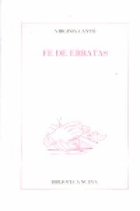 FE DE ERRATAS (Book)